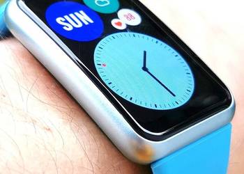 Smartwach Huawei Watch Fit 1 SE Trzy Paski Etui Jeden Właściciel