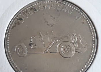 Żeton Shella Duesenberg J 1928 r