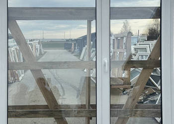 OKNA KacprzaK Okno TARASOWE 174X224 Używane PCV