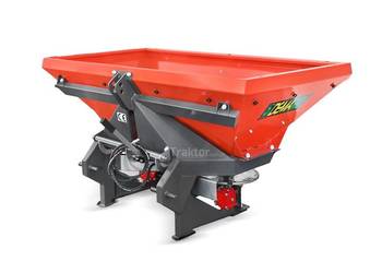 Rozsiewacz nawozu dwutalerzowy z hydrauliką i plandeką Demarol