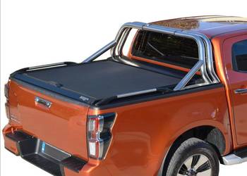 Orurowanie Paki Srebrne Chrom SPORT DOUBLE Rollbar Pick-Up Hardtop Zabudowa