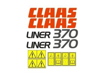 Naklejki oklejenie naklejka - CLAAS LINER 370 Zamiennik