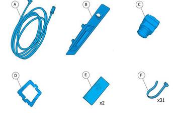 VOLVO XC90 kamera cofania parkowania zestaw kit OE 32286629 VOLVO XC90 kamera cofania parkowania zestaw kit OE 32286629