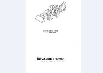 Valmet 9000, 9000e instrukcja obsługi