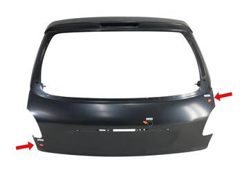 Peugeot 206 01.1998-04.2009 Hatchback Pokrywa klapa bagażnika
