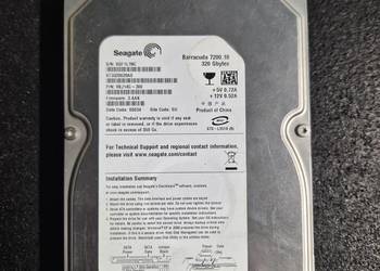 Dysk HDD 320GB Seagate Barracuda 7200.110