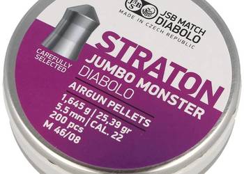 Śrut 5,5 mm MONSTER naboje pociski do wiatrówki