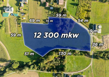 Działka budowlano-rolna 1,23 ha | 30,35 ar UM