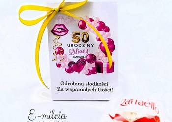 Raffaello w domku jako podziękowanie dla gości URODZINY FB emilcia22
