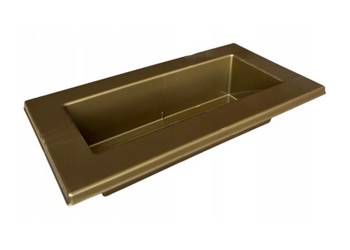 OSŁONKA RYNNA PROSTOKĄT DONICZKA do stroików kompozycji kwiatów 30CM