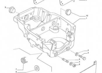 New Holland T6010 T6090 T6070 Wspornik 87608579