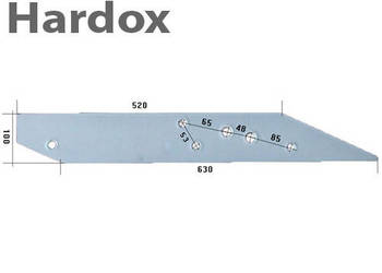 Płoza długa HARDOX 110223/L części do pługa EBERHARDT