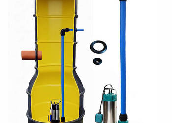 PRZEPOMPOWNIA ŚCIEKÓW Pompa PIRANIA 1500 Rozdrabniaczem