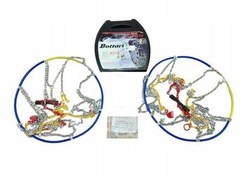 ŁAŃCUCHY ŚNIEGOWE - 1 PARA - BOTTARI 18813 / 12' - 15' / ROZMIAR 30 ŁAŃCUCHY ŚNIEGOWE - 1 PARA - BOTTARI 18813 / 12' - 15' / ROZMIAR 30
