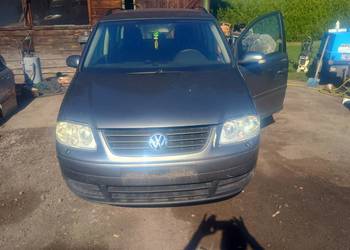 VW Touran 1 Maska Zderzak Lampy Błotnik Lampy KOMPLETNY PRZÓD LD7X