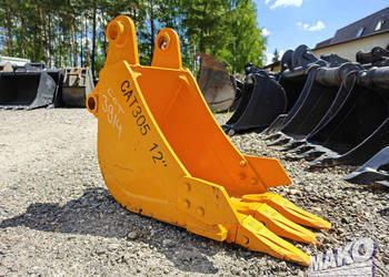 Łyżka GIYI 30cm do koparki Miller fi 45 dedykowana do CAT 305 306 305E