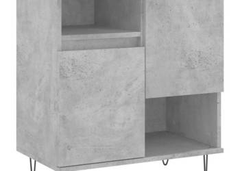 Komoda szarość betonu 60x35x70 cm materiał drewnopochodny WM-831192