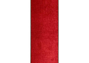 Wycieraczka z możliwością prania czerwona 60 x 180 cm WM-323423