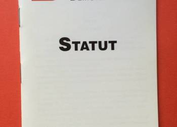 ( 2571 ) Dwa Statuty Sojuszu Lewicy Demokratycznej