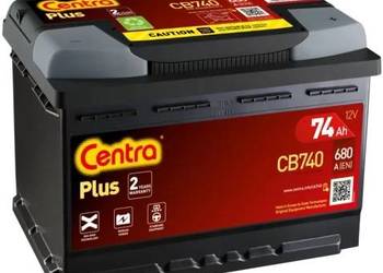 Akumulator 74Ah 680A Centra PLUS CB740 DARMOWY DOWÓZ
