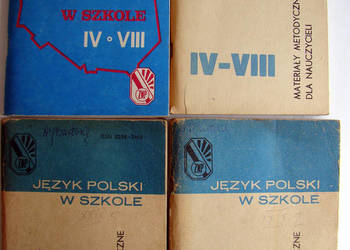 Język Polski w Szkole dla klas IV - VIII. Mat. metodyczne