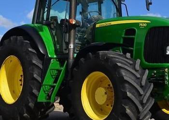 Naklejki john deere 7530 mocne zamienniki