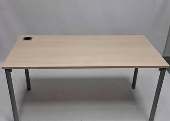 Biurko proste Martela 140x80 orzech rockford/biel