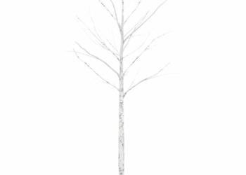 Brzoza z oświetleniem 72 ciepłe białe LED 150 cm WM-345143