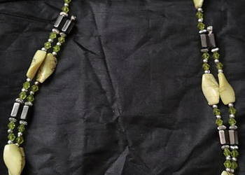 Korale onyksowe magnetyczne, nowe z metką!