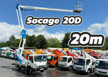 Nissan Cabstar Zwyżka Podnośnik Koszowy SOCAGE 20D Wysokość Podnoszenia 20…