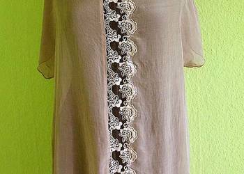 Bluzka jedwab rozmiar 42 xl biust 114 cm