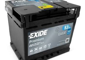 Akumulator 53Ah 540A P+ Exide Premium || Gliwice, Toszecka 11