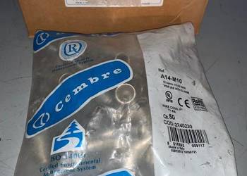 Końcówka oczkowa miedziana nieizolowana Cembre 70mm2 M10 x37