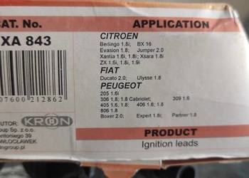 Przewody zapłonowe CITROEN FIAT PEUGEOT