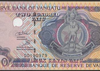 VANUATU 200 VATU 2011 - STAN BANKOWY UNC