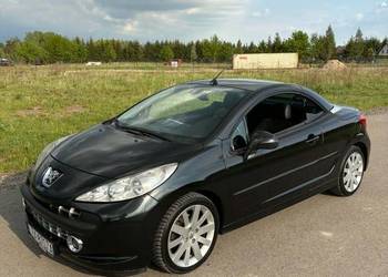 PEUGEOT 207 CC 2007r, 1.6 Ben 150 KM , CABRIO TWARDY DACH , 138 tys !!!!!