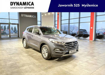 Hyundai Tucson 1.6GDI 132KM M6 2018 r., salon PL, komplet opon, serwisowan…