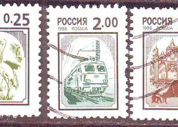 Zn. Fed. Rosji Mi 630, 5, 8 kas 1998