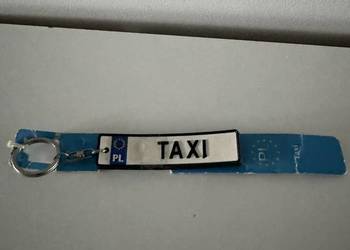 Brelok gumowy TAXI nowy