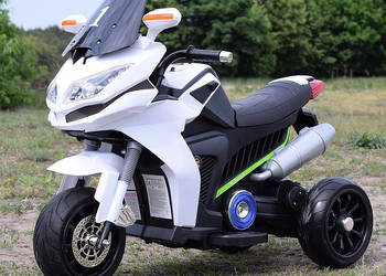 BAWIBUS.PL Autko motorek MOTOR DUŻY ŚCIGACZ na akumulator jeździk auto