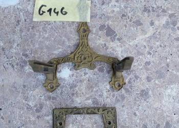 G146 sanki półka mocowanie mechanizmu chodzik starego zegara