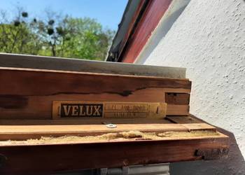Velux szyba GZL z demontażu 78x140
