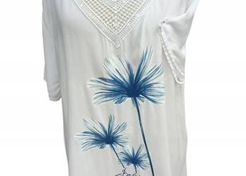 Stylowa TUNIKA bluzka oversize - UNI biust 140cm