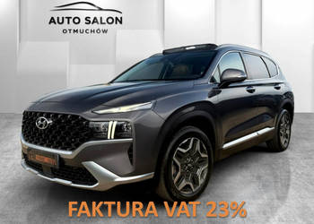 Hyundai Santa Fe FUL LED panorama skóra kamery wentylacja parktronik 4x4 T…