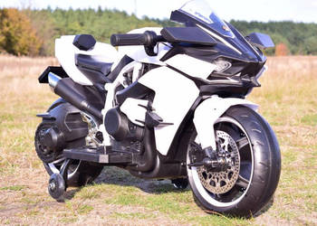 Autko motorek SUPER ŚCIGACZ DWA SILNIKI na akumulator dla dzieci