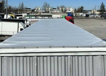 Wymiana dachu naczepy Mehler 680g/m2 naprawa konstrukcji plandeka