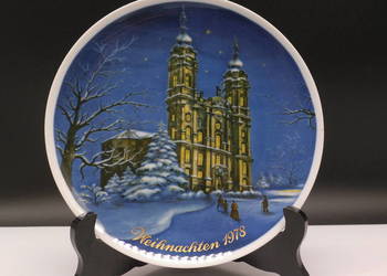 Porcelanowy Talerz Royal Tettau – Bożonarodzeniowy 1978 (Weihnachten 1978)