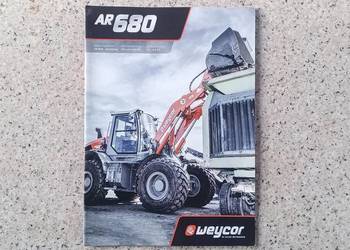 WEYCOR AR680 By Atlas Ładowarka kołowa Specyfikacja Prospekt