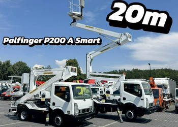 Nissan Cabstar Podnośnik Koszowy 20m Palfinger P200 A Smart Zwyżka UDT Wum…