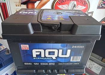 Akumulator AQU 62Ah 550A P+ Częstochowa